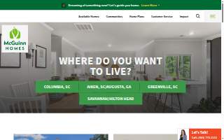 McGuinn Homes website