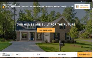 Hurricane Builders website
