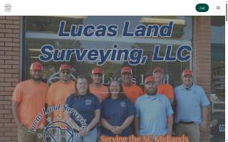 Lucas Land Surveying, LLC website