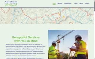 Abraham Land Surveying website