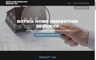 Boysia Home Inspection Services Inc website