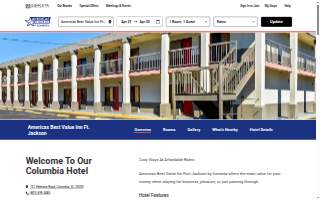 Americas Best Value Inn Ft. Jackson website