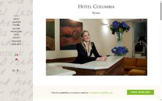 Hotel Columbia website