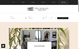 Whispering Willows B&B website