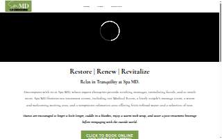 Spa MD website