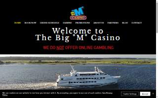 The Big "M" Casino website