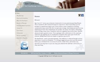 Spa Cove LLC website
