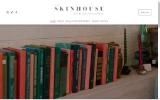 The SKINHOUSE website