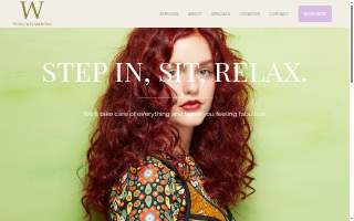 Wesley's Salon & Spa website