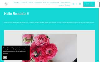 Allure Studios Beauty Bar website