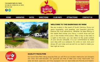 Barnyard RV Park website