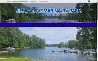 Siesta Cove Marina-Rv Park website