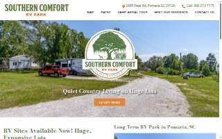 Southern Comfort RV Park website