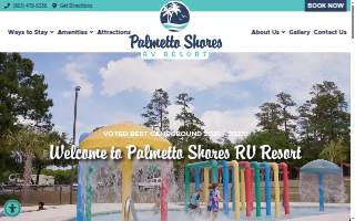 Palmetto Shores RV Resort website
