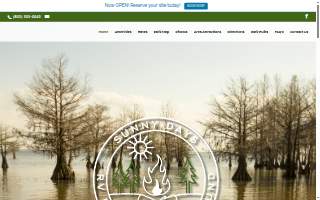 Sunny Days RV Park & Campground website