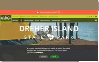 Dreher Island State Park website