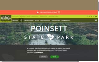 Poinsett State Park website
