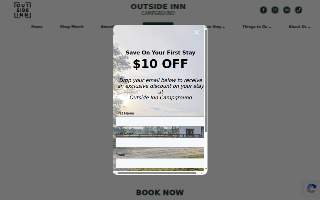 Outside Inn Campground website