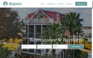 The Regatta Inn - Waterfront Folly Beach Hotel website