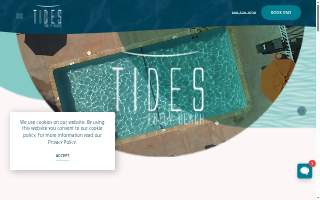 Tides Folly Beach, Charleston's Oceanfront Hotel website