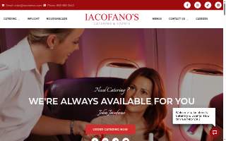Iacofano's Catering & Foodservice Columbia website