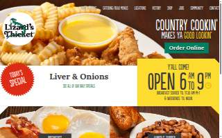Lizard's Thicket website