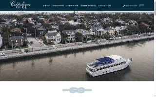 The Carolina Girl Yacht website