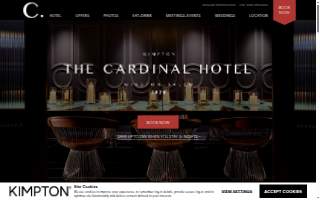 Kimpton Cardinal Hotel website