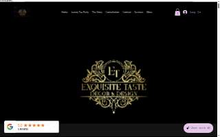 Exquisite Taste Decor and Design website
