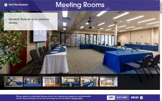 Meeting Rooms website