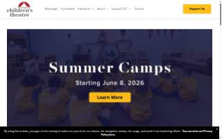 Columbia Children's Theatre website