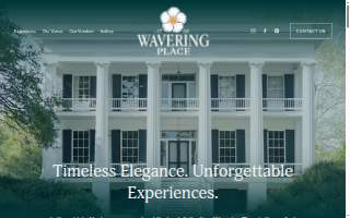 Wavering Place website