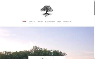 The Ole Oak Barn Wedding and Event Venue website