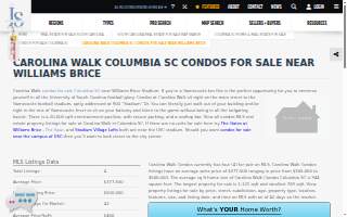 Carolina Walk Condominiums website