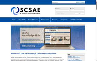 South Carolina Society of Association Executives website