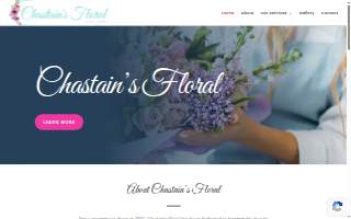 Chastain's Floral website