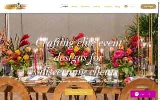CoCoFete Events, LLC of Columbia website