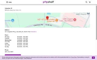 pOpshelf of Columbia website