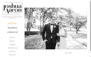 Joshua Aaron Photography website