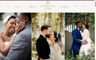 Sophisticated Affairs Weddings & Events website