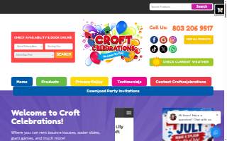 Croft Celebrations website