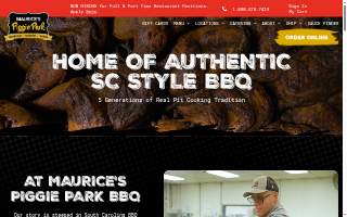Maurice's Piggie Park website