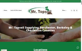 Mr.Topsoil Summerville website