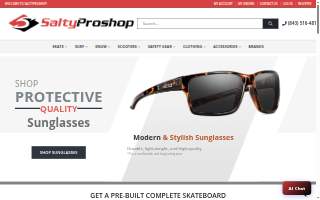 SaltyProshop, Inc. website