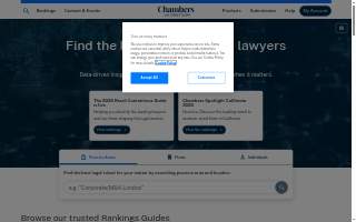 Chambers Construction website