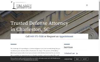 Tim Amey - Attorney at Law website