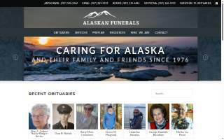 Anchorage Funeral Home of Adak website