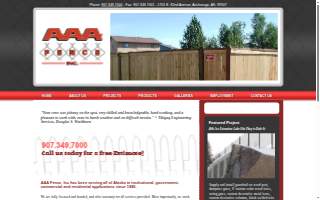 AAA Fence, Inc. of Akiachak website
