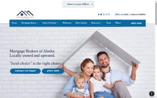 Mortgage Brokers of Alaska website