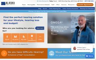 Alaska Hearing Aid Institute website
